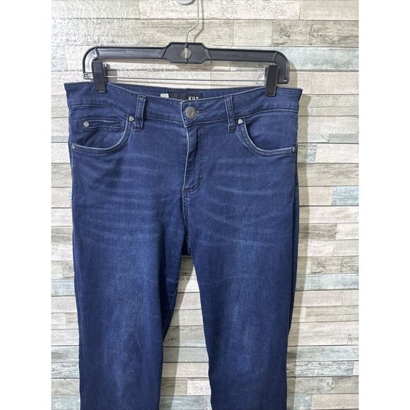 Women’s Kut From The Kloth Denim Jeans Dark Wash Skinny Leg Size 10 - Picture 5 of 16